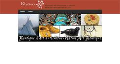 Desktop Screenshot of khewa.com